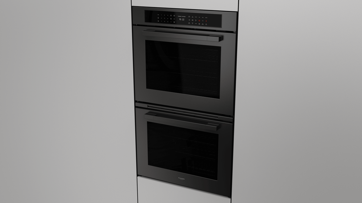 Fulgor Milano 30" Matte Black Double Wall Electric Oven F7MDP30MB1