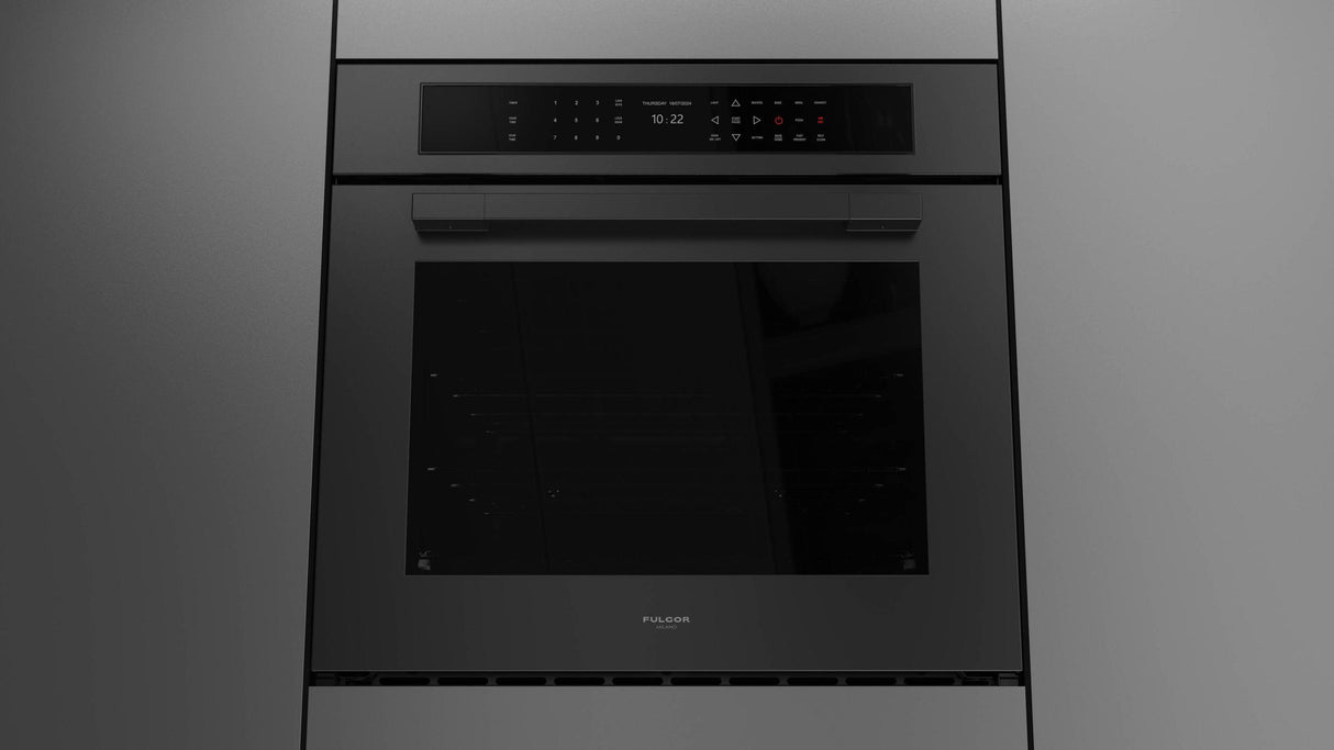 Fulgor Milano Matteo 700 Series 30" Matte Black Single Wall Electric Self-Clean Oven F7MSP30MB1