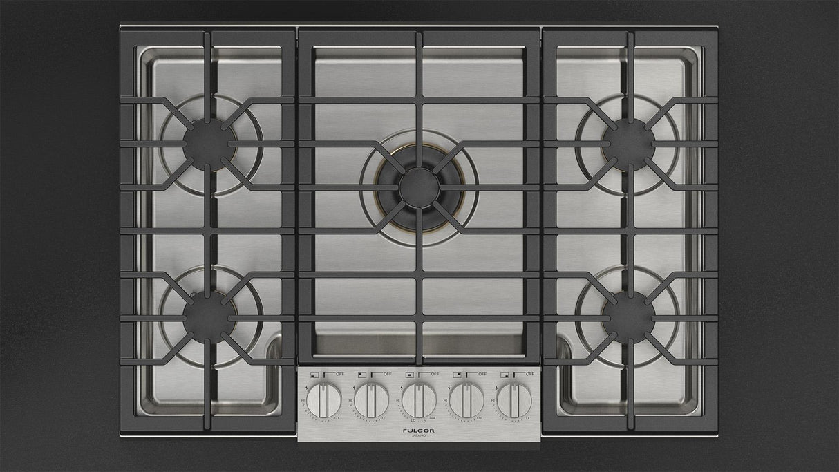 Fulgor Milano 30” Gas Cooktop Sofia 600 Series F6PGK305S2
