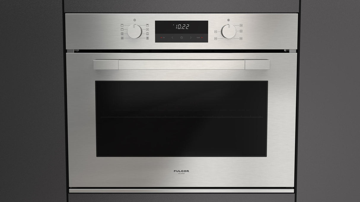 Fulgor Milano 30” Built-In Single Wall Oven Stainless Steel Electric Oven F1MSM30S1