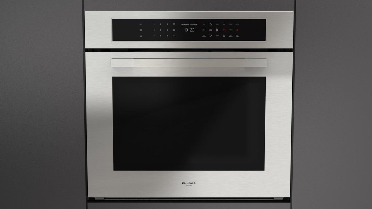Fulgor Milano Matteo 700 Series 30" Stainless Steel Single Wall Electric Self-Clean Oven F7MSP30S1