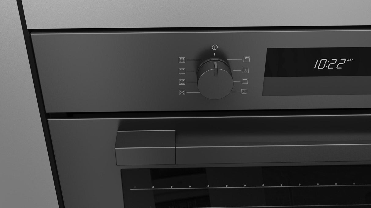 Fulgor Milano 30” Built-In Single Wall Oven Matte Black Electric Oven
