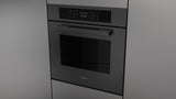 Fulgor Milano Matteo 700 Series 24" Matte Black Single Wall Electric Multifunction Oven F7MSM24MB1