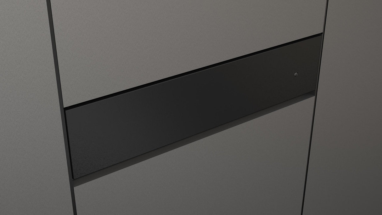 Fulgor Milano Matteo 400 Series 24" Matte Black Warming Drawer F4MWD24MB1