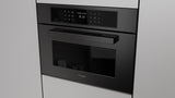 Fulgor Milano Matteo 700 Series 24" Matte Black Single Wall Electric Combi Speed Oven F7MSPD24MB1