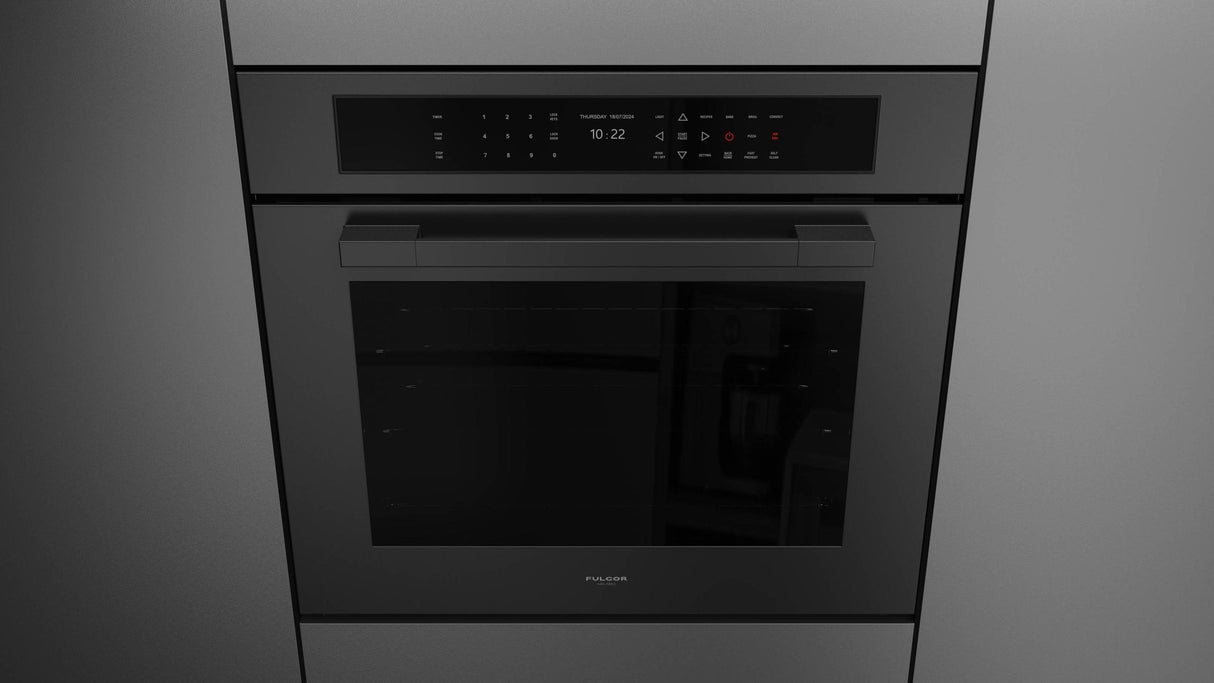 Fulgor Milano Matteo 700 Series 30" Matte Black Single Wall Electric Self-Clean Oven F7MSP30MB1