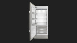 Fulgor Milano 36" Built-In Column Refrigerator Freestanding Refrigerator F7SRC36S1L