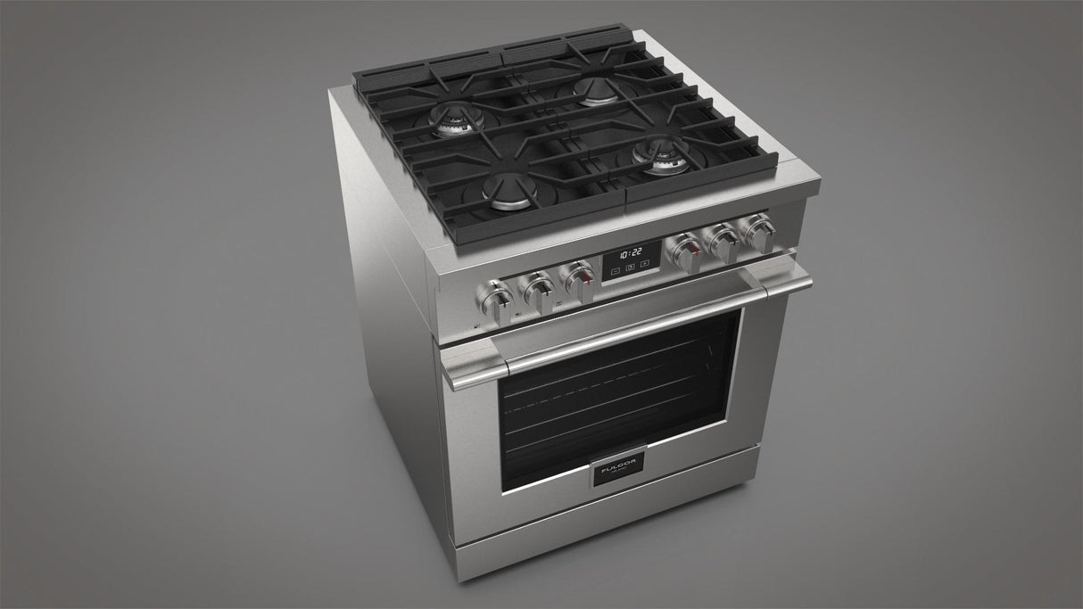 Fulgor Milano F4PGR304S2 30” Freestanding Gas Range Accento F4PGR304S2