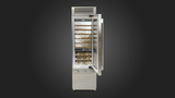 Fulgor Milano 24" Stainless Steel Tri-Zone Built-In Wine Cooler Right Hinge F7PBW24S2R