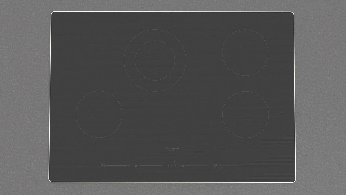 Fulgor Milano 30” Built-In Glass-Ceramic Electric Cooktop Glossy Black F7RT30S1