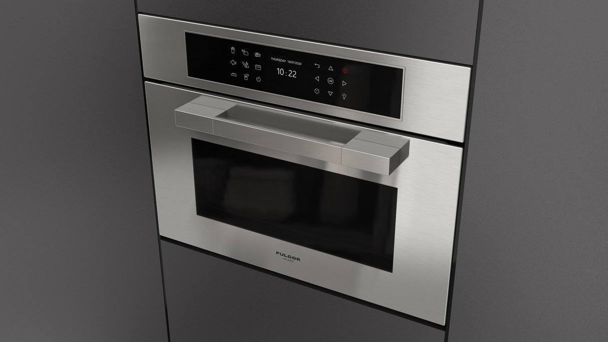 Fulgor Milano Matteo 700 Series 24" Stainless Steel Single Wall Electric Combi Speed Oven F7MSPD24S1