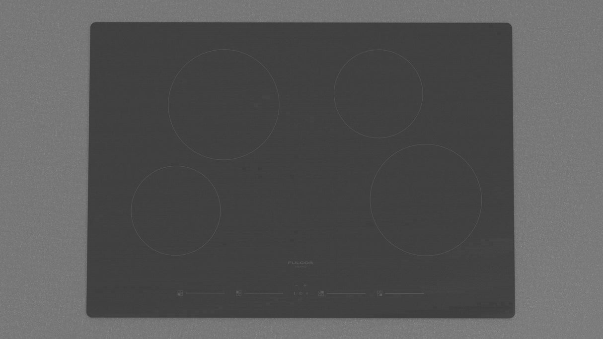 Fulgor Milano 30" Black Glass Induction Cooktop F4IT30B2