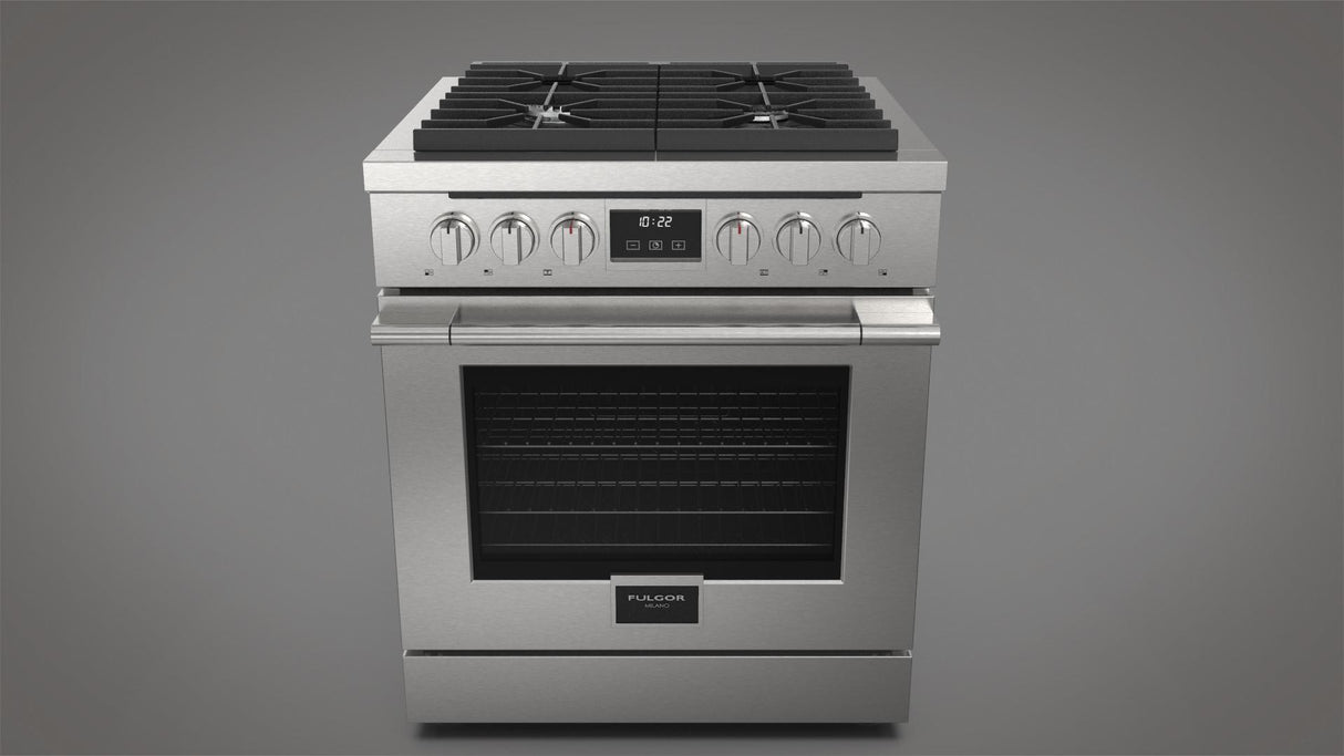 Fulgor Milano F4PGR304S2 30” Freestanding Gas Range Accento F4PGR304S2
