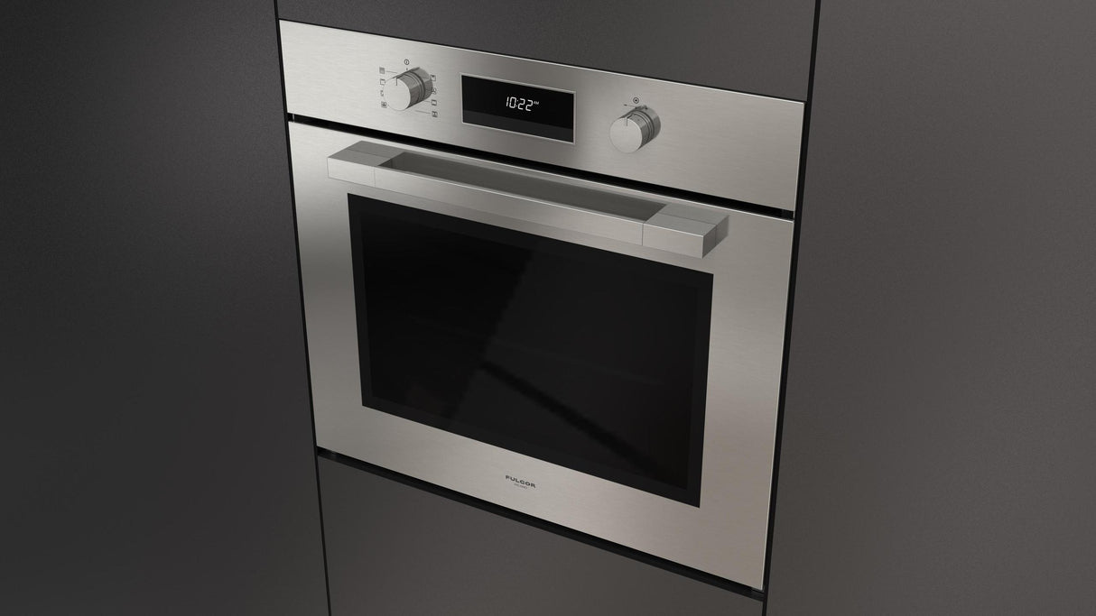 Fulgor Milano 30” Built-In Single Wall Oven Stainless Steel Electric Oven F1MSP30S1