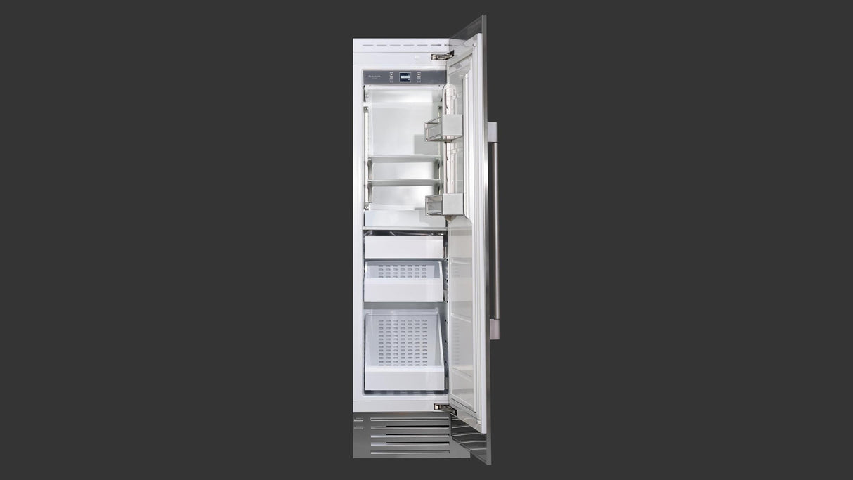 Fulgor Milano Sofia 700 Series 24" 12.67 Cu. Ft. Stainless Steel Built-In Freezer Column F7SFC24S1R