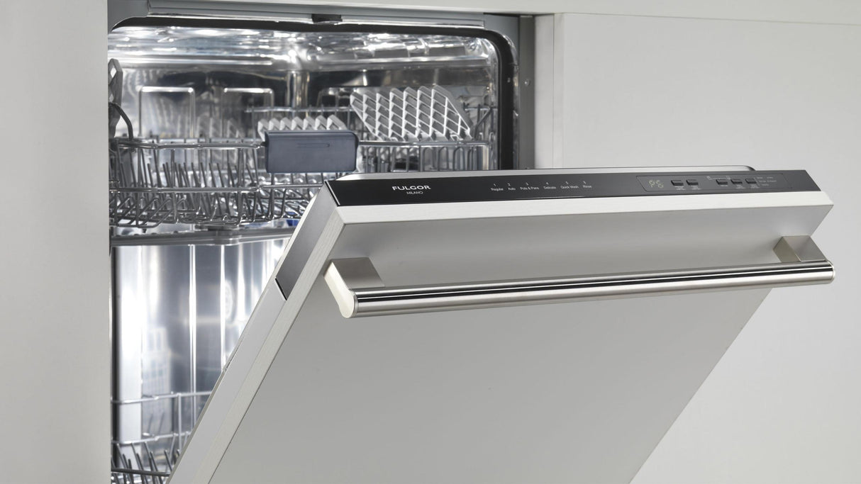 Fulgor Milano 24" Built-In Dishwasher Stainless Steel Fully Integrated Dishwasher F4DWT24FI1