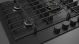 Fulgor Milano 36” Built-In Gas Cooktop Matte Black Gas Cooktop F4MTGK36MB1