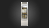 Fulgor Milano 24" Stainless Steel Tri-Zone Built-In Wine Cooler Right Hinge F7PBW24S2R