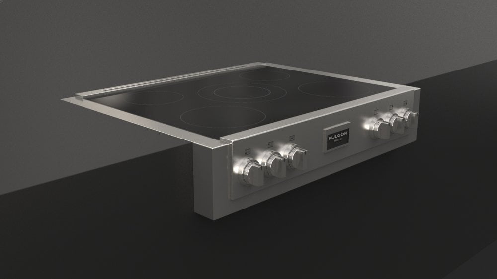 Fulgor Milano Sofia 36" Induction Rangetop Stainless Steel Built-In Cooktop F6IRT365S1