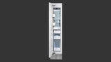 Fulgor Milano 18" 8.22 cu. ft. Panel Ready Built-In Freezer Column F7IFC18O1L