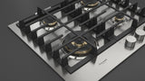 Fulgor Milano 24” Built-In Gas Cooktop Stainless Steel Gas Cooktop F4MGK24S1