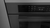 Fulgor Milano Matteo 700 Series 24" Matte Black Single Wall Electric Multifunction Oven F7MSM24MB1