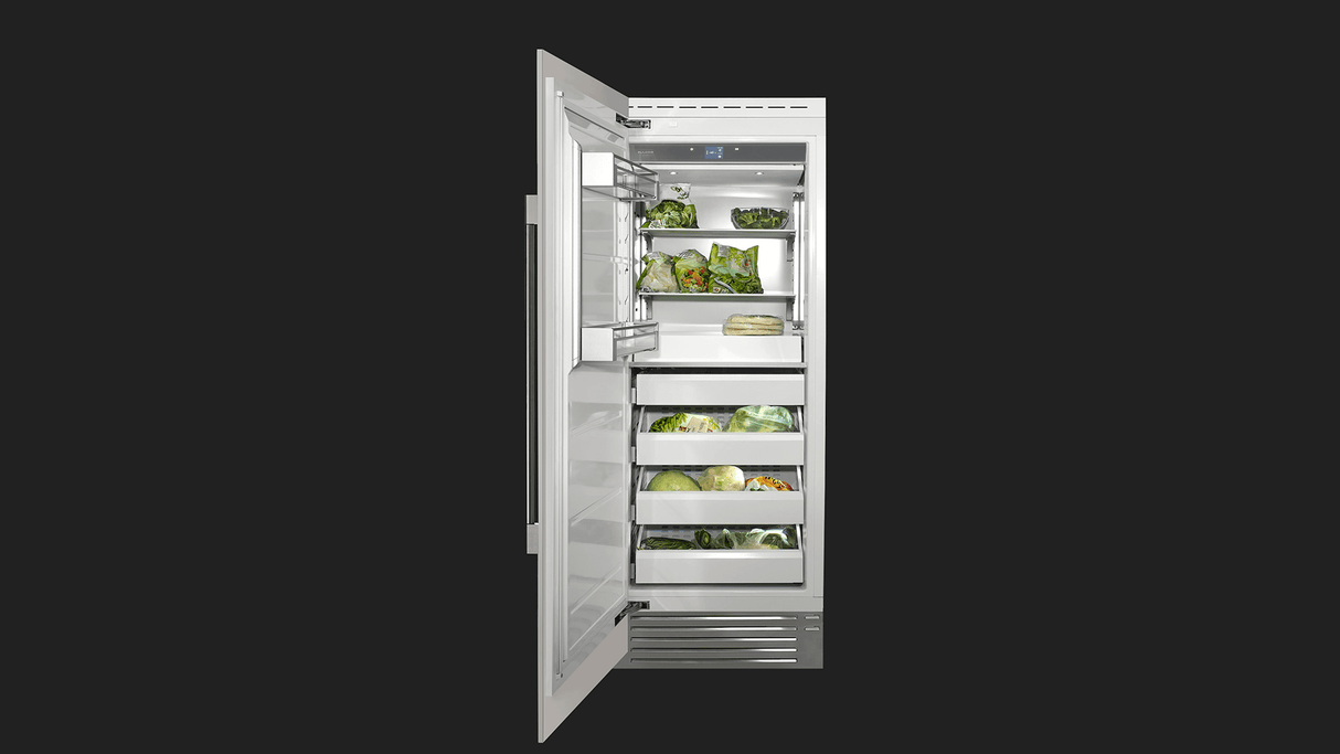 Fulgor Milano Sofia 700 Series 36" Stainless Steel Built-In Column Freezer F7SFC36S1L