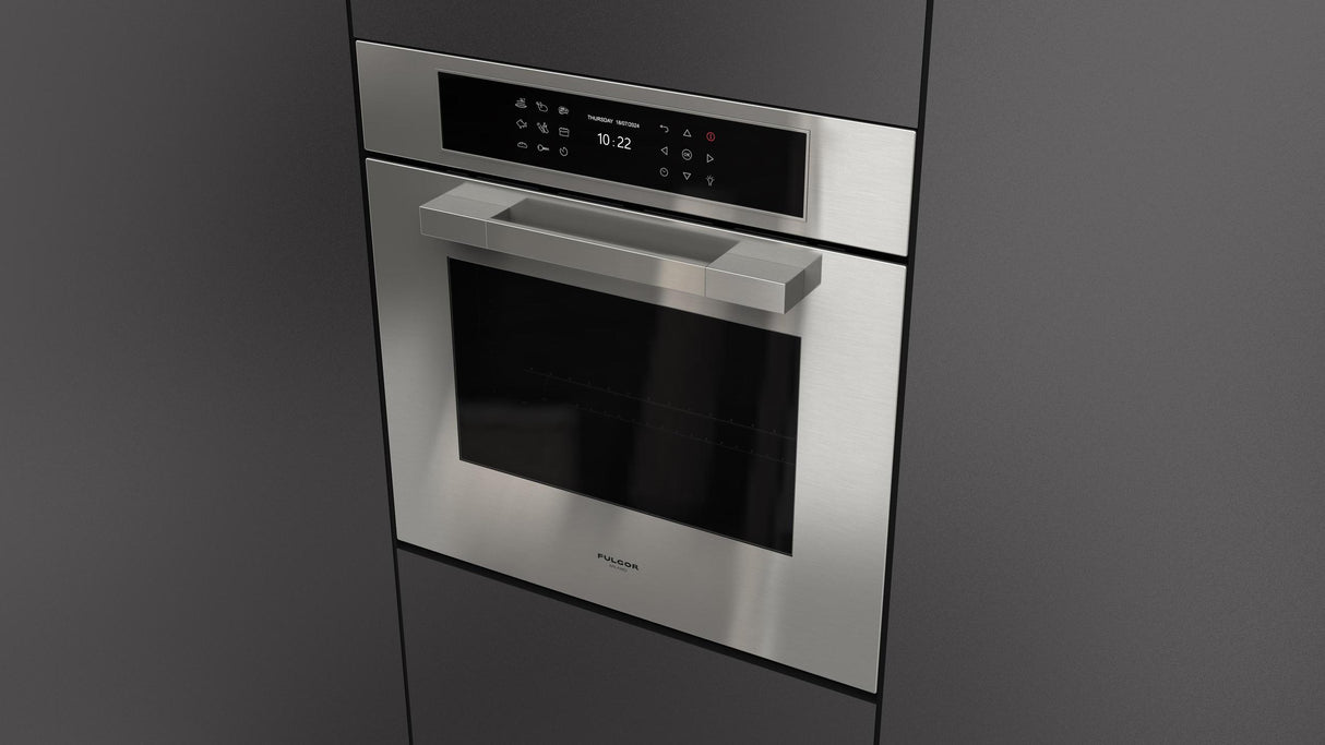 Fulgor Milano Matteo 700 Series 24" Stainless Steel Single Wall Electric Multifunction Oven F7MSM24S1