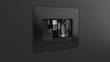 Fulgor Milano 700 Series 24" Built-In Coffee Machine Black Glass F7BC24B1