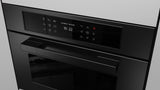 Fulgor Milano Matteo 700 Series 24" Matte Black Single Wall Electric Combi Speed Oven F7MSPD24MB1