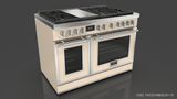 Fulgor Milano F4EDF486GBR1 48" Evoque Dual Fuel
