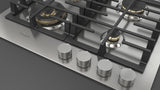 Fulgor Milano 24” Built-In Gas Cooktop Stainless Steel Gas Cooktop F4MGK24S1