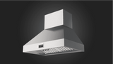 Fulgor Milano 36" Pro Chimney Hood Stainless Steel Wall Mount Range Hood F6PC36DS1