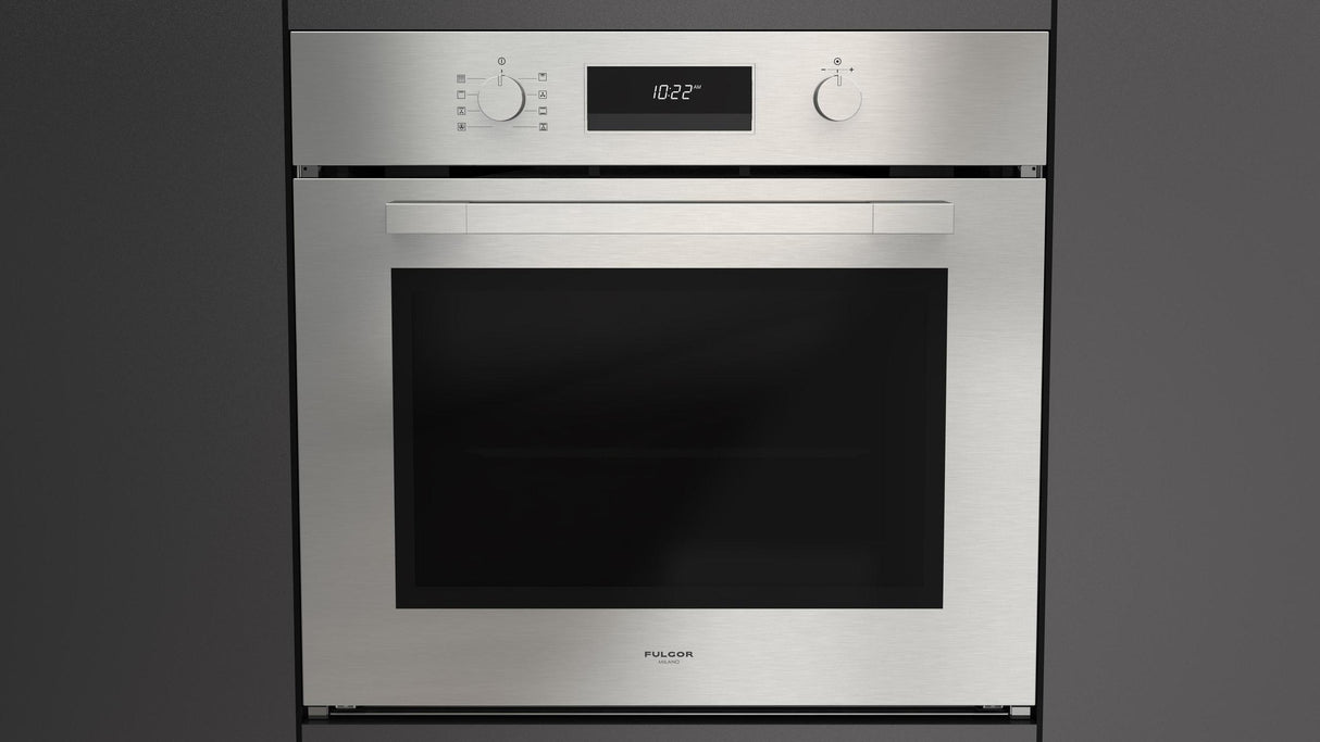 Fulgor Milano 30” Built-In Single Wall Oven Stainless Steel Electric Oven F1MSP30S1
