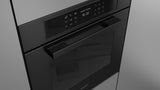 Fulgor Milano Matteo 700 Series 24" Matte Black Single Wall Electric Self-Clean Oven F7MSP24MB1