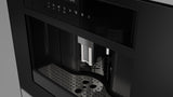 Fulgor Milano 24" Matte Black Built-In Coffee Maker & Grinder F7MBC24MB1