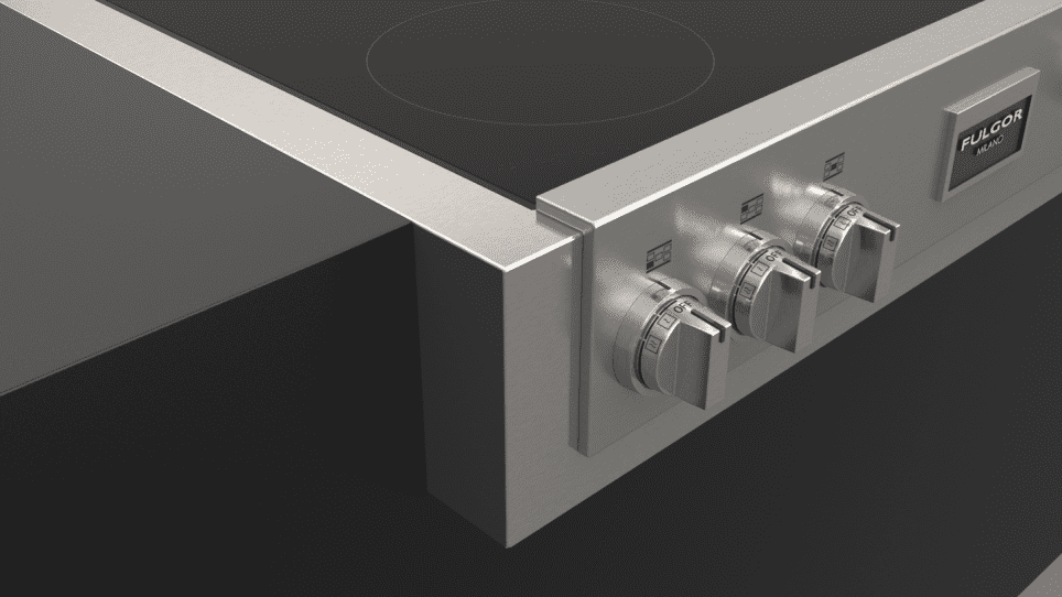 Fulgor Milano Sofia 36" Induction Rangetop Stainless Steel Built-In Cooktop F6IRT365S1