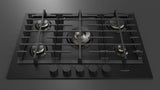 Fulgor Milano  30” Built-In Gas Cooktop Matte Black Gas Cooktop F4MGK30MB1