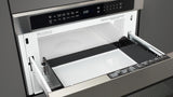 Fulgor Milano 24" Built-In Drawer Microwave Stainless Steel Distinto Series F7DMW24S2