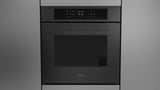 Fulgor Milano Matteo 700 Series 24" Matte Black Single Wall Electric Self-Clean Oven F7MSP24MB1