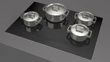 Fulgor Milano 30” Built-In Glass-Ceramic Electric Cooktop Glossy Black F7RT30S1