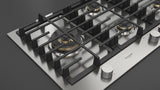 Fulgor Milano 36” Built-In Gas Cooktop Stainless Steel Gas Cooktop F4MEGK36S1