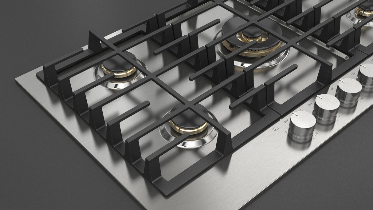 Fulgor Milano 36” Built-In Gas Cooktop Stainless Steel Gas Cooktop F4MTGK36S1