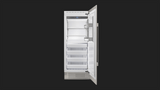Fulgor Milano Sofia 700 Series 36" Stainless Steel Built-In Column Freezer F7SFC36S1R