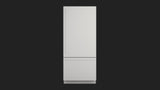 Fulgor Milano 36" Panel Ready Bottom Freezer Built-In Refrigerator F7IBM36O2R