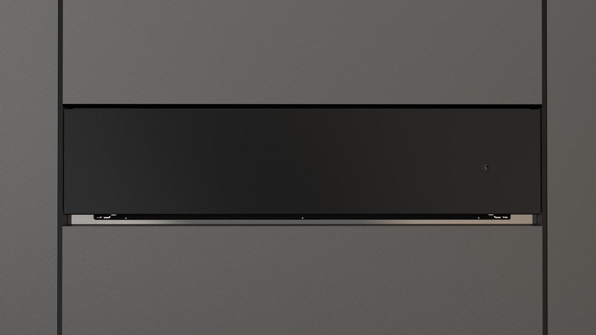 Fulgor Milano Matteo 400 Series 24" Matte Black Warming Drawer F4MWD24MB1