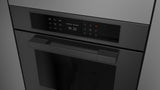 Fulgor Milano Matteo 700 Series 24" Matte Black Single Wall Electric Multifunction Oven F7MSM24MB1