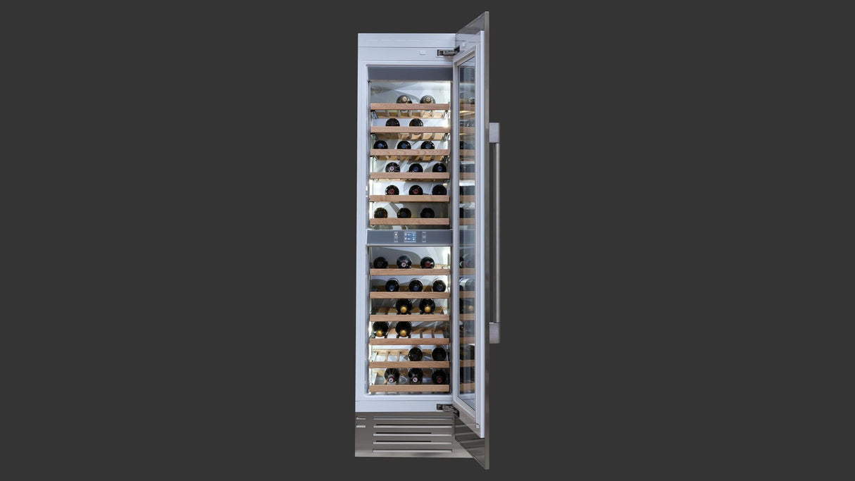 Fulgor Milano 24" Built-In Column Wine Cooler Wine Cellar F7SWC24S1R
