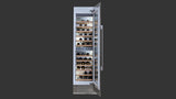 Fulgor Milano 24" Built-In Column Wine Cooler Wine Cellar F7SWC24S1R