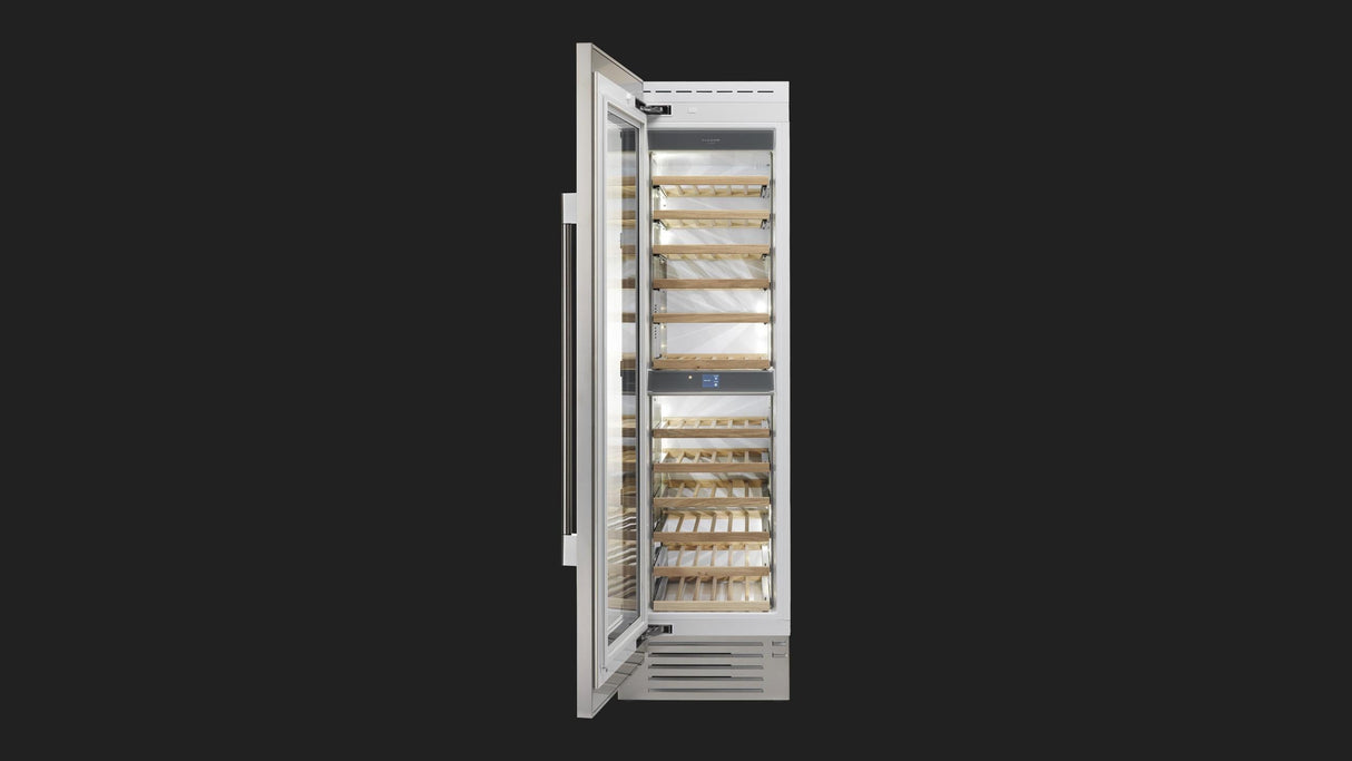 Fulgor Milano 24" Built-In Column Wine Cooler Wine Cellar F7SWC24S1L